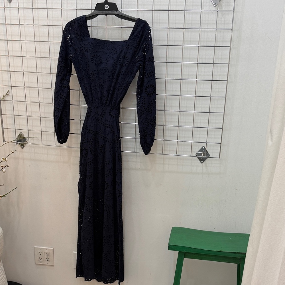 Chic Navy Maxi Dress